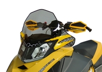 Стекло среднее POWERMADD COBRA W S для Ski-Doo REV XP MID TINT BK YLW S M 13421