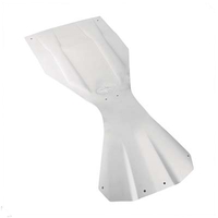 Защита днища для снегохода Polaris SKID PLATE-WHITE RMK PRO RMK IQ Indy Switchback Assault 550 600 800 (12-14) Белая  2878155-133