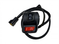 Пульт левый для снегохода ODES Snowcross 1000 WT 001-EL-3700-1000-00