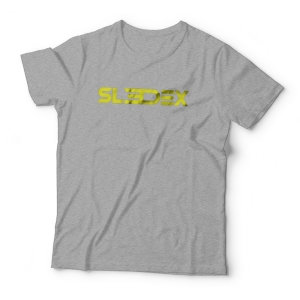 Футболка Sledex (серая XL) 001-SLEDEX-MELANGE