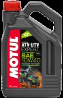 Моторное масло полусинтетическое Motul ATV-UTV Expert 10W40 4T 1L 4L 105938 105939
