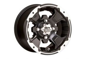Диск колесный ITP Black-Rock Intruder 4/137 5+2 12x7 Black 110B273643
