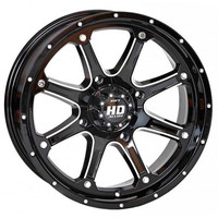 Диск квадроцикла BRP Can-Am HD4 12x7 (4х137 (ET+10) 5+2 Gloss Black Mach) 12HD407