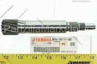 Вал КПП (14T) для квадроцикла Yamaha Grizzly 125 3FA-16111-00-00