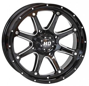 Диск квадроцикла BRP Can-Am HD4 14x7 (4х137 (ET+10) 5+2 Black\Mach) 14HD407