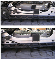 Скребки для снегохода универсальные 15-6395 15-6395R 15-6395L  Левый