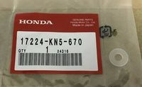 Шайба фиксатора пластика квадроцикла Honda TRX 680 500 350 17224-MN1-670 17224-KN5-670