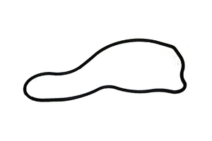 Прокладка помпы квадроцикла Honda TRX 650 680 19226-HN8-000