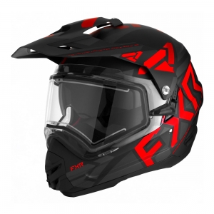 Шлем с подогревом FXR Torque X Team Black Red 230635-1020