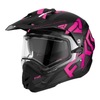 Шлем с подогревом FXR Torque X Team Black Electric Pink 230635-1094