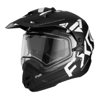 Шлем с подогревом FXR Torque X Team Black White 230635-1001