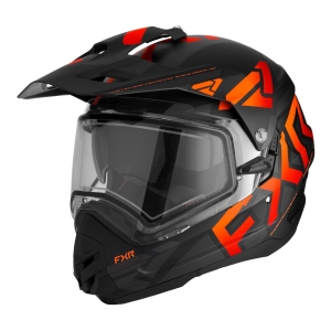 Шлем с подогревом FXR Torque X Team Black Orange 230635-1030