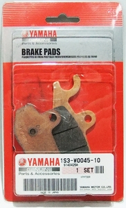 Колодки тормозные передние правые квадроцикла Yamaha Raptor 700 06-14 1S3-W0045-10-00