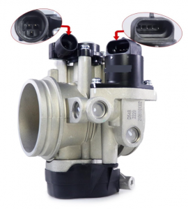 Дроссельная заслонка в сборе для квадроцикла ODES 1000 Pathcross Mud Pro 21051101302