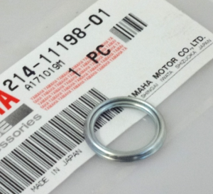 Прокладка сливной пробки квадроцикла Yamaha 700 660 550 Grizzly 214-11198-01-00