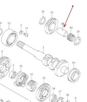 Втулка коробки передач Suzuki Kingquad 24551-31G00