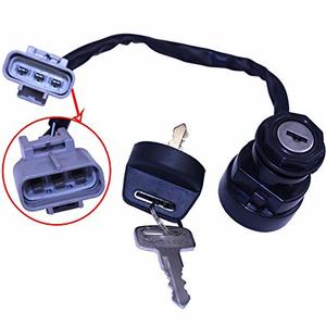 Замок зажигания (с 2 ключами) квадроцикла Yamaha Grizzly 550 700 Kodiak 700 28P-82510-00-00 SW102 FS-148