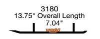 Коньки для лыж снегохода Woody's Polaris EPI-3180-1 WPI-3180-1 (2872018 1011829 1011829-067)