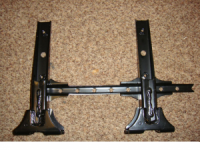 Основание пластиковой подножки (правое) оригинальное для квадроциклов Yamaha Grizzly 700 550 3B4-27462-00-00 3B4-27452-00-00