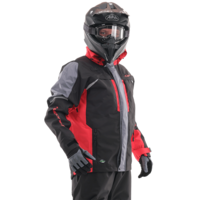 Мембранная куртка DragonFly QUAD PRO BLACK-RED 2021 400117-21-239 (Размер S)