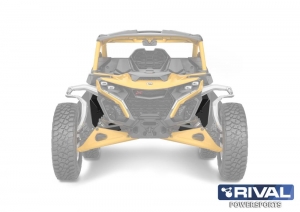 Защита арок Rival для Can-am Maverick R 2024+ (алюминий). 444.7641.1