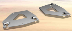 Площадка снегоотвала Rival для квадроциклов Polaris 444.7425.1