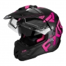 Шлем с подогревом FXR Torque X Team Black Electric Pink 230635-1094