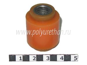 Сайлентблок крепления амортизатора передней/задней подвески (верх, низ) 50-03-500 Pol-am