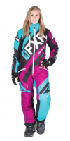 Комбинезон FXR CX легкий женский (размер 2XS, Aqua Wineberry Black) 192918-5085 2019