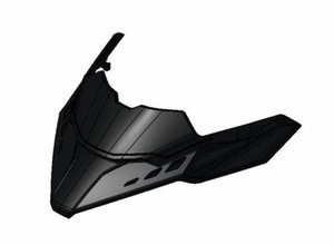 Ветровое стекло (Центральный дефлектор) снегохода BRP Ski-Doo Gen4 850 600 MXZ Renegade Summit Freeride Backcountry  517305875