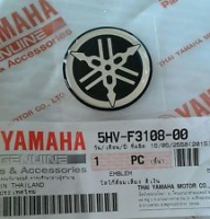 Шильдик (Логотип 37мм) капота для Yamaha Grizzly Rhino до 2013 5FU-F175B-01-00