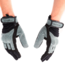 Перчатки QUAD Black-Dark Gray 600124