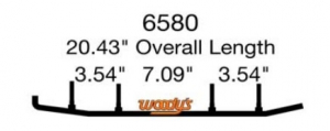 Коньки для лыж снегохода Woody's Yamaha EYV3-6580-1 WYV-6580-1 (SMA-F3731-GK-00 8GK-F3731-00-00 8HG-F3731-00-00)