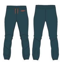 Мужские флисовые брюки DragonFly Level Blue Orange 700201-23-446