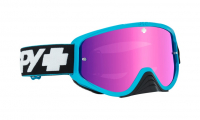 Очки MX SPY+ WOOT Race (Slice Blue-Smoke with Pink Spectra + Clear AFP)