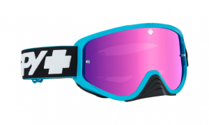 Очки MX SPY+ WOOT Race (Slice Blue-Smoke with Pink Spectra + Clear AFP)