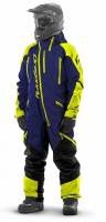 Комбинезон без утеплителя Dragonfly Extreme 2020 Blue-Yellow Fluo 820200-20-455 (Размер S)