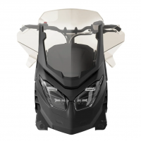 Стекло ветровое среднее с дефлекторами 17" (44 см) для BRP Ski-doo REV Gen5 (Trail) 860202471