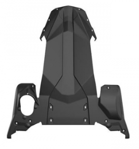 Защита днища черная для снегохода BRP Lynx Radien² 2-х тактные модели (кроме Deep Snow) 860202808