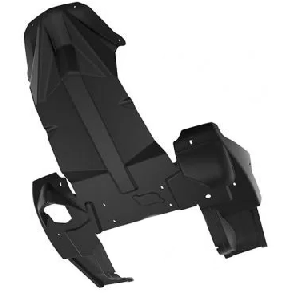 Защита днища черная для снегохода BRP Lynx Radien² | Radien-X 500 mm 860202991