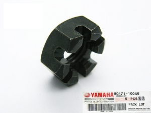 Гайка крепления квадроцикла Yamaha Grizzly 700 550 350 125 Raptor 700 YFZ 450 90171-10001-00 90171-10046-00