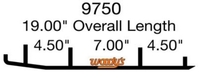 Коньки для лыж снегохода Woody's Arctic Cat  EAT3-9750-1 WAT-9750-1 (1703-871 1703-212)