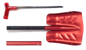 Лопата складная с пилой SPI SC-12501RD H16-SH-GB Черная