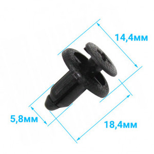 Пистоны крепления пластика квадроцикла (10шт) AT-04293