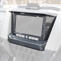 Накладка центральной консоли карбон Kemimoto для Polaris RZR PRO XP 2020+ B0111-02101CN Пластик