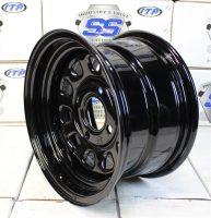 Стальной диск для квадроцикла ITP Delta Steel (12х7 4х115) D12F515