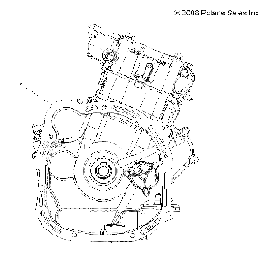 Двигатель в сборе для Polaris Sportsman 550 (11-13) 3090230