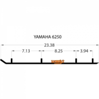 Коньки снегохода Yamaha Bravo   VK540   8E3-23731-00-XX   8M6-23731-01-00   VMX-23731-01-XX   EYV3-6250