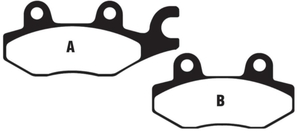 Колодки тормозные (черные, распродажа) BRP CAN-AM COMMANDER MAVERICK KAWASAKI BRUTE FORCE 750 650 YAMAHA VIKING WOLVERINE RHINO FA165 FA165-B