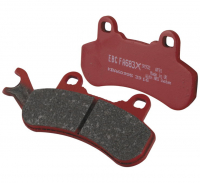 Тормозные колодки передние правые карбон для квадроцикла Can-Am Maverick X3 Defender Traxter 715900380 715900387 EBC FA683X